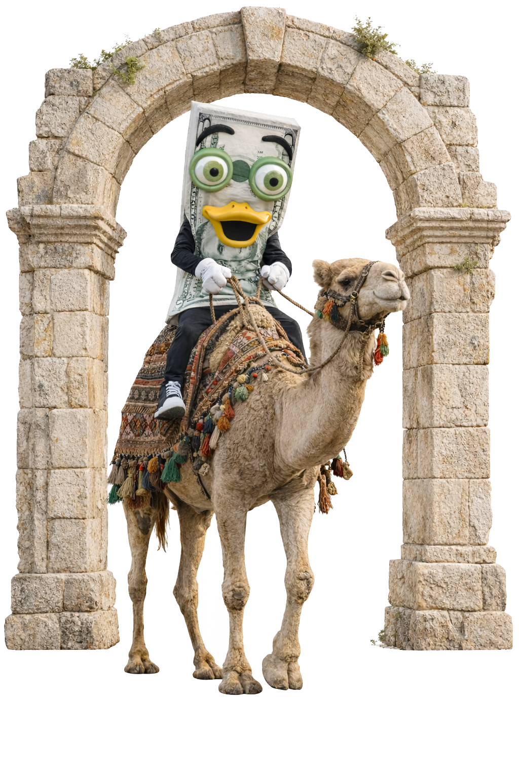 Fiveish Camel heading to Israel