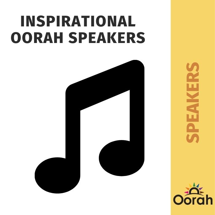 Inspirational Oorah Speakers 